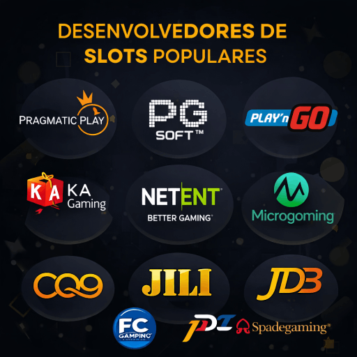 Parceiros desenvolvedores de jogos slots da 777ee no Brasil